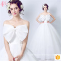 2017 Sweet Lace Wedding Dress Bridal Gown Bowknot China Custom Made